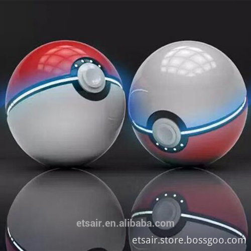 2016 Newest Potable Large Capacity Pokemon Go PokeBall Power Bank Pokemon Power Bank Magic Ball Power Bank